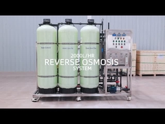 Comment commencer votre installation de traitement de l'eau d'osmose d'inversion de l'eau business-2000LPH